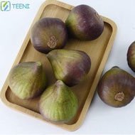 TEENI Simulation Fig Ornament, Mini Handicrafts Artificial Fig, Food Model Funny Lifelike Fake Fruit