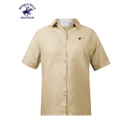 Beverly Hills Polo Club Women’s Cotton Blended Blouse in KHAKI & MATCHA WSB5059-JINKY