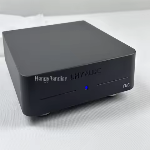 LHY FMC Audio HIFI Fever Ethernet Purifier Fiber Optic Transceiver OCXO Constant Temperature Crystal