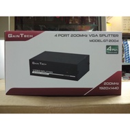 VGA SPLITTER 4 PORT GAINTECH