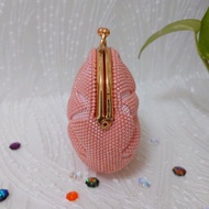 橘口金珠包 DIY 材料包 編織/鉤針/口金珠包/零錢包/小零錢包