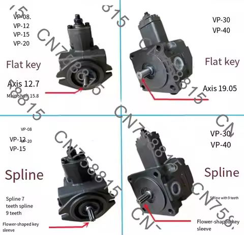 VP-20-FA3 Variable Vane Pump VP-15 30 40FA3 Hydraulic Oil Pump VP1-20-70 SS VP-12-FA3 VP-12-FA3 VP-1