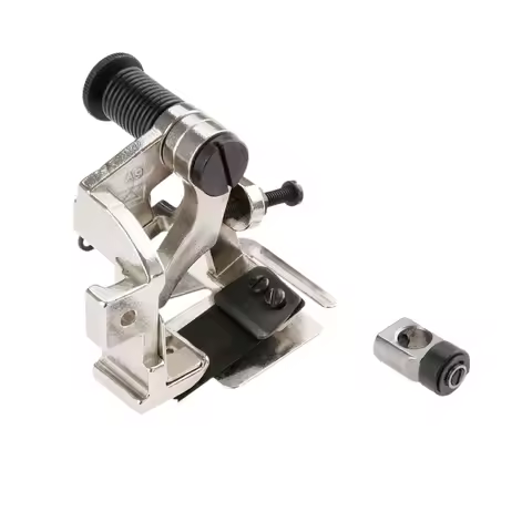 1 Set Metal Ruffler Presser Attachment Foot Industrial Sewing Machine Spare Part Silver A900 (G900)/