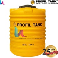 Tangki Air Plastik Profil Tank BPE 1200 Liter Berkualitas