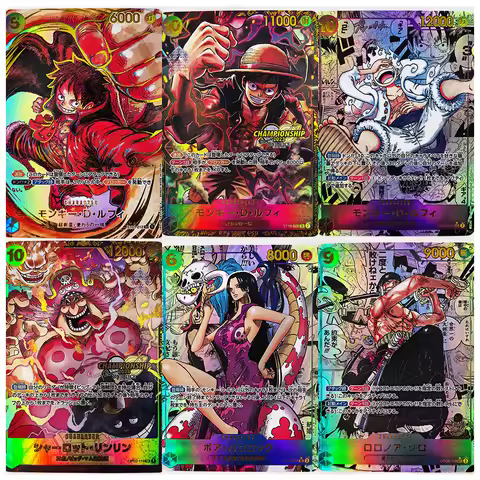 OPCG ONE PIECE Nami Luffy Shanks Nico Robin SR Toys Hobbies Hobby Collectibles Game Collection Anime