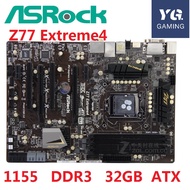 ASRock Z77 Extreme4 Desktop Board Z77 Motherboard Slot LGA1155 DDR3 SATA3 USB3.0 Support I7 3770K