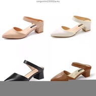 【Ready Stock】2024  kasut raya perempuan heus soft women heels murah