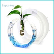 HAP DIY Crystal Epoxy Resin Mold Irregular  Vase Water Culture Plant Silicone Molds Epoxy Resin Mold