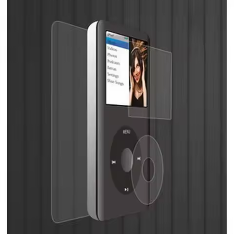 2*Sets Clear Screen Protector for iPod Classic 6th gen 7th gen 80gb 120g 160gb Clickwheel Protective