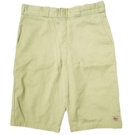 กางเกงขาสั้นทำงาน DELUXE x Dickies รุ่นพิเศษ 874 T/C WORK SHORTS 874KH ไซส์ M (32) สีกากี [มือสอง] [