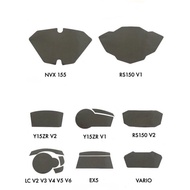 Meter Tinted Hitam Yamaha  RS-X RSX Y16ZR ADV150 MT15 Y15ZR V1 V2 LC V2 NVX155 / Honda RS150 V1 V2 V