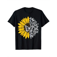 Butterfly Garden T-Shirt - Insect Distro T-Shirt, Cool T-Shirt, Unique T-Shirt