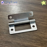 LILY 5pcs/set Flat Open, Interior Soft Close Door Hinge, Useful Connector Folded No Slotted Close Hinges Furniture Hardware