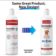 Curaseb Antifungal & Antibacterial Chlorhexidine Shampoo - Bexley Labs suited for Cats & Dog - Exp 0