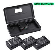 DMW-BLF19 BLF-19 BLF19E BLF19PP กล้อง Panasonic Lumix GH3 GH4 GH5 GH5s G9 ที่ชาร์จ LED + แบตเตอรี่