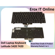 Dell Latitude 5420 7420 2 in 1 7520 0CW3R5 CW3R5 CM7JH CM7JH PK1330S1B00 NSJ-QXABC 01 Laptop Keyboar