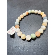 (A19)(7,8-7-9mm)vip multi-colored rabbit fur bracelet size 7,8-7-9mm
