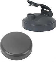 2PCS Replacement Parts For Nutribullet Lids Blender, 1PCS Flat Lid and 1PCS Flip Top To-go Lid Fit f