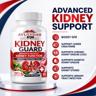Kidney Guard 60 Capsules | Supports Healthy Creatinine, eGFR, Kidney Function & Urinary Wellness
