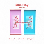 Square Tray Tray/ Size 31 x 14 cm Maspion Slim Tray/