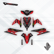 Decal Sticker / Stiker Vario Techno 110 Karbu 2009 2010 2011 2012 12