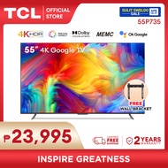 TCL 55 inch 4K Google Smart TV -  55P735 (Hands-Free Voice Control, Dolby Vision &amp; Audio, Camera-ready, Google Assistance - Netflix, YouTube)