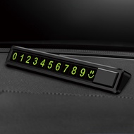 Car Temporary Parking Card Number Plate Auto Accessories For Alfa Romeo Giulietta Giulia 159 BMW E46 E60 E90 X5 Audi A4 A3 A6