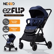 NEXGO EZ Flip Baby Stroller Reversible Two Way Lightweight Foldable Travel Stroller One Hand Fold Ba