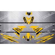 ☫Decals, Sticker, Motorcycle Decals for Sniper 150,028,yellow exciter