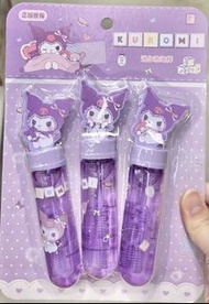 現貨🫧正版 SANRIO KUROMI 公仔 兒童 吹泡泡 番梘泡玩具套裝 BUBBLE WATER SET