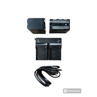 Sạc đôi Pin NP F970 F980 F750 … Charger Sạc pin cực nhanh