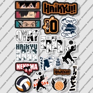 Haikyu waterproof Anime Sticker for helmet case hp tumblr || HAIKYUU anime stickers Sticker Waterpro