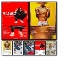 Pop Singer Central Cee 23 Poster Aesthetic Hip Hop Rapper Music Album Cover Canvas Print Wall Art fo