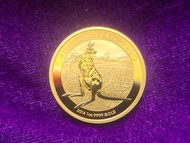 2014年澳洲袋鼠金幣 一盎司