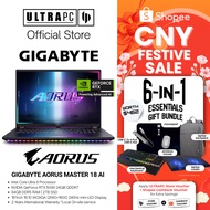 Gigabyte AORUS Master 18 AI Gaming Laptop — RTX5090 - 18" Mini LED 240Hz - Intel Core Ultra 9 Proces