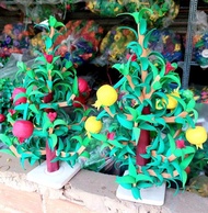 Đồ Dùng Mầm Non- 2 Cây ăn Quả Bằng nỉ