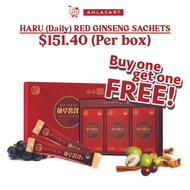 Hotsale Hansamin Haru (Daily) Red Ginseng Sachets 30s X 10ML