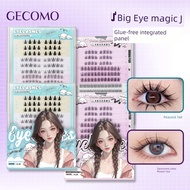 eyelash eyelash extension GECOMO Sweetheart Variety Glue-Free False Eyelashes Mixed Pack Large Capac