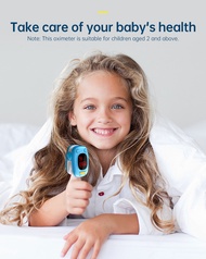Health Tree Kids Finger Oximeter Baby Pulse Oxymeter Spo2 Heart Rate PI Monitor Cute Penguin Outlook