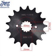 ஐ 525-17T 525 17 Tooth 17T Drive Front Sprocket Gear Para Sa SUZUKI Gsr750 Gsr750z Gsx-R750 Dl