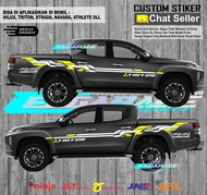 Sticker mobil Triton sticker list terlaris mobil triton stiker cutting mobil triton - Elgarage01
