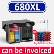 HP 680 ink HP680XL 680XXL refillable ink cartridg compatible for hp 2135 3776 3777 3635 3835 4035 50