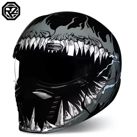 ORZ-GB7 motorcycle helmet combination full helmet, men's and women's detachable scorpion helmet, mul