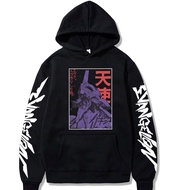 Harajuku Anime Eva 01 Evangelion Manga Hoodies Male Streetwear Cartoon