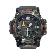 CASIO Men's Watch Solar Powered Digi-Analog Rubber KHK GWG-2000 Direct from Japan Secondhand