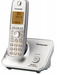 Panasonic KX-TG3711 Advanced   Cordless Phone 1 Handset With Caller ID Speaker And Big Display  BLACK