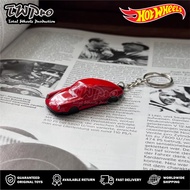 MERAH GANTUNGAN HOT WHEELS KEYCHAIN 2025 - PORSCHE 911 Carrera - RED - RED - KEYRING - KEYCHAIN - CU