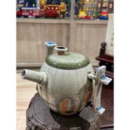 [Taiwan Writer Wood Burning Pot] Mashalu Jiang Junteng Hand-Drawn Embryo Natural Falling Gray Unglaz