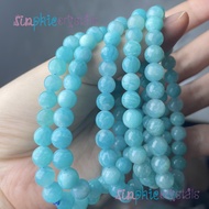 Natural Amazonite Bracelets 6-7mm+