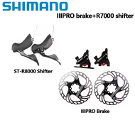 Shimano 105 R7000 ULTEGRA ชุดเกียร์ R8000คู่2X11จานเครื่องยนต์ความเร็ว Iipro เบรค160มม. ชุดจักรยานสำ